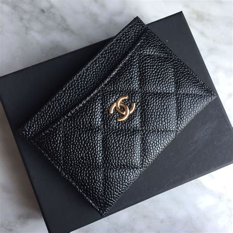 chanel mens card holder|chanel card holder original.